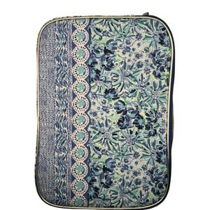 Lilly Pulitzer Floral Padded Laptop Case 15"x10" NWOT